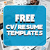 16 Free Modern CV / Resume Templates (PSD)