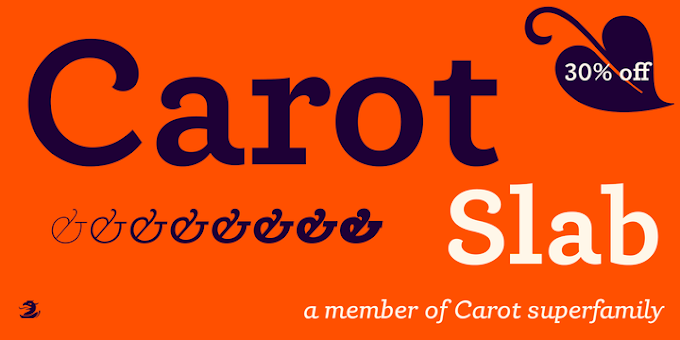Download Carot Slab Fonts Family From Storm