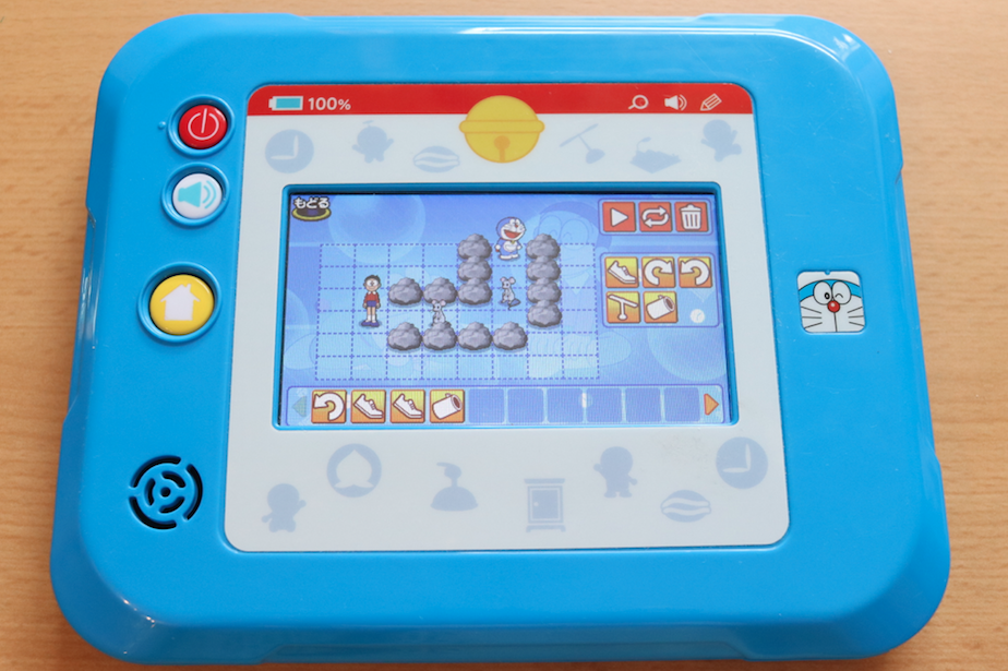 ドラえもんひらめきパッド すべてのゲームで遊んでみた感想画像レビューのブログ1 プログラミング学習ゲーム編 家庭の知育応援サイト 知育アットホーム