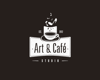 50 Cafe and Hotel Logos Design - The Design Work