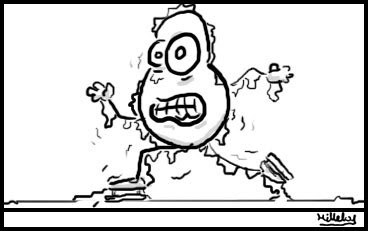 comics strips - ice skating