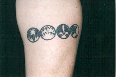 Illustrator Tattoo, Dallas, GA 1998 got it to be in the KISS ARMY for life!