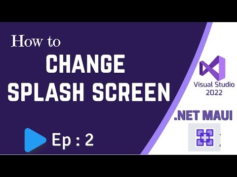 How to Change Splash Screen in .NET MAUI App | Ep:2