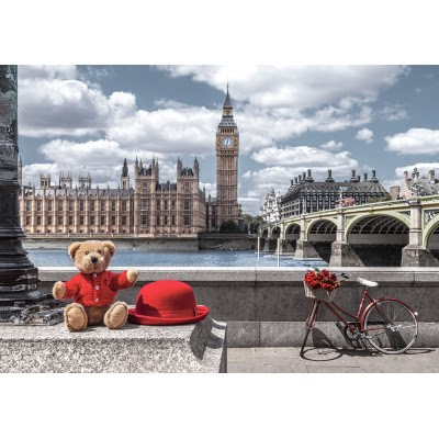 Puzzle Little Journey To London Castorland 53315 500 Pieces Jigsaw Puzzles Monuments Jigsaw Puzzle