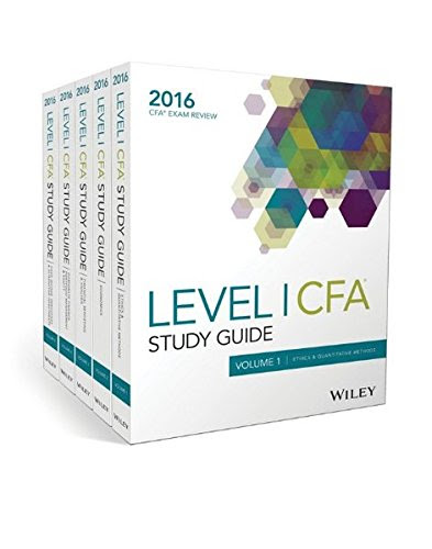 Wiley Study Guide for 2016 Level I CFA Exam: Complete SetBy Wiley