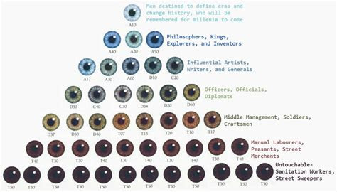  eye color based caste system designed by probably the alt right hapas