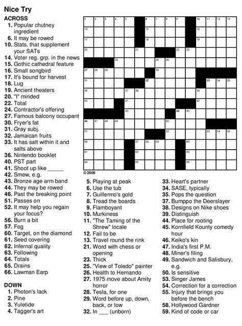 The crossword puzzles in this section are graded into the categories of easy. easy crossword puzzles for seniors activity shelter