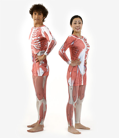 Visible 筋肉学習用衣類の制作 紹介