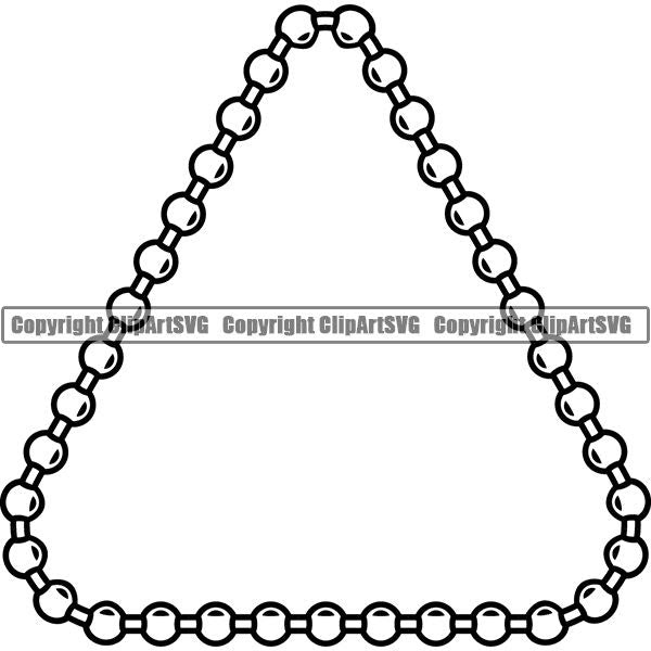 Download Military Weapon Soldier Dog Tag Chain White Triangle Clipart Svg Clipart Svg