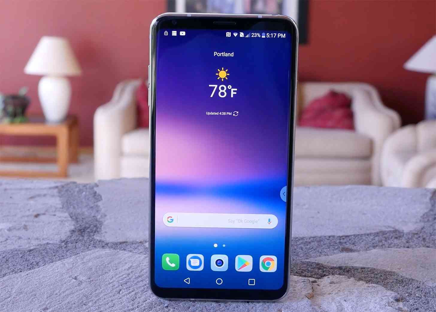 LG V30 hands-on video
