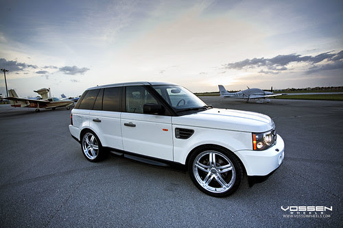 Range Rover Sport on Vossen VVS078 Wheels,car, sport car 