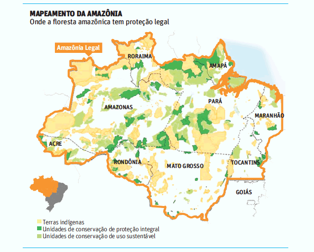 Unidades de Conservação - Amazônia
