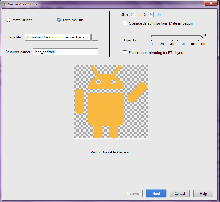 Download Android Vector Drawable Example using AppCompat Support ...