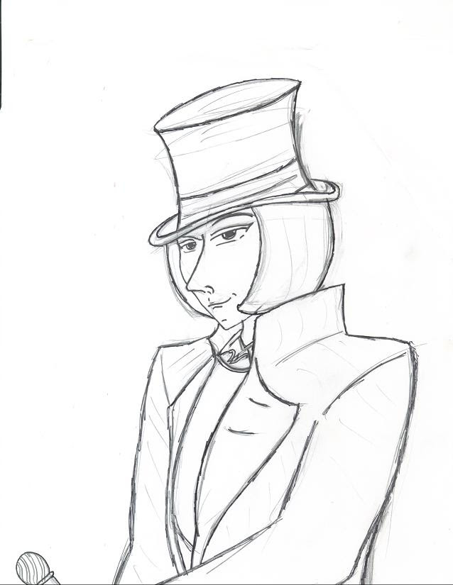 Download Johnny Depp Willy Wonka Coloring Pages
