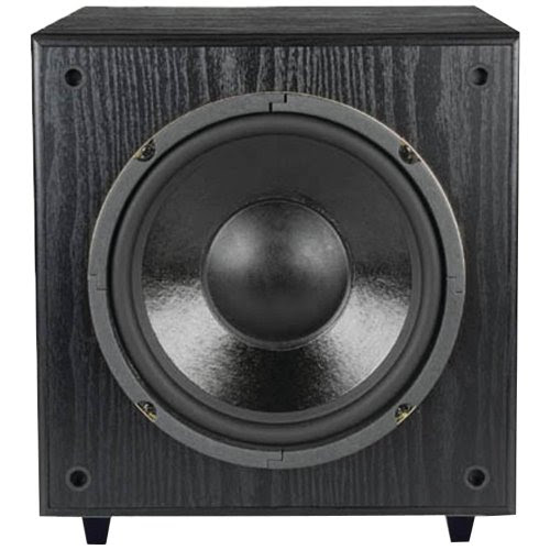 Pinnacle Speakers SUB-SONIX 10-200 10-Inch 200 Watt Front Firing Powered Subwoofer (Black)