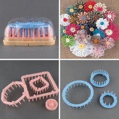 6 Size Craft Flower Loom Knit Needle Daisy Pattern