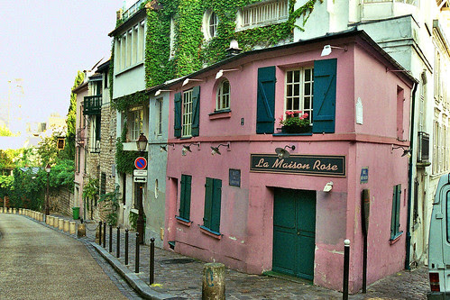 La maison rose de la Butte Montmartre