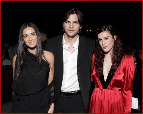 ashton kutcher and demi moore daughter. Ashton Kutcher and Demi