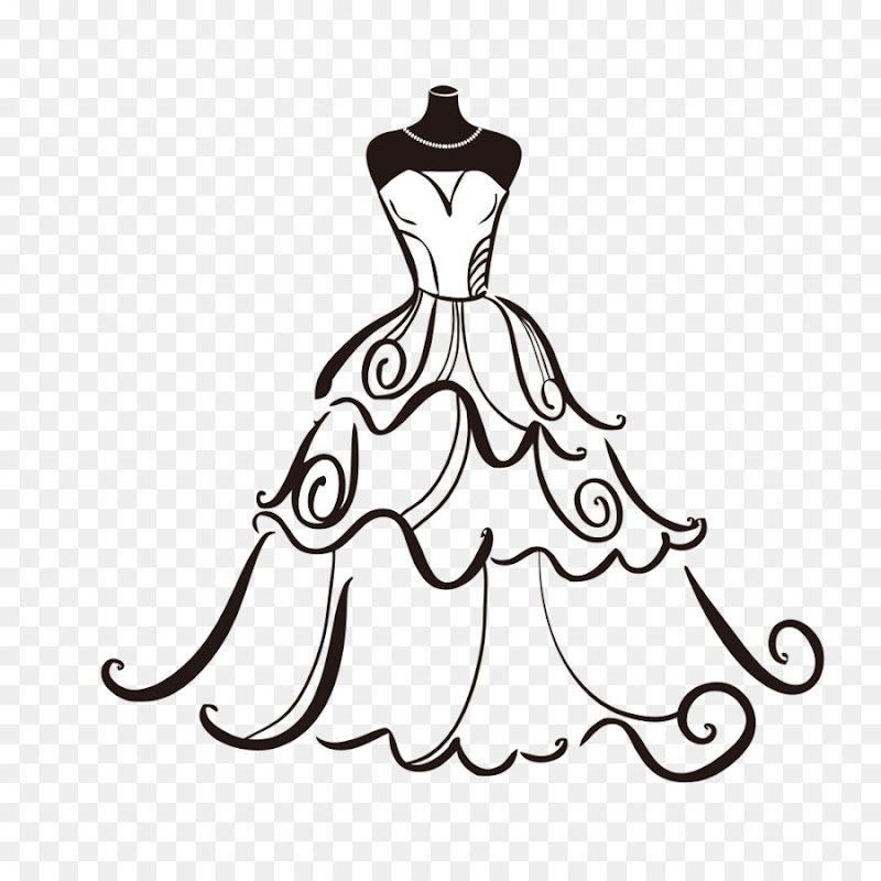 18+ Clip Art Wedding Dress
