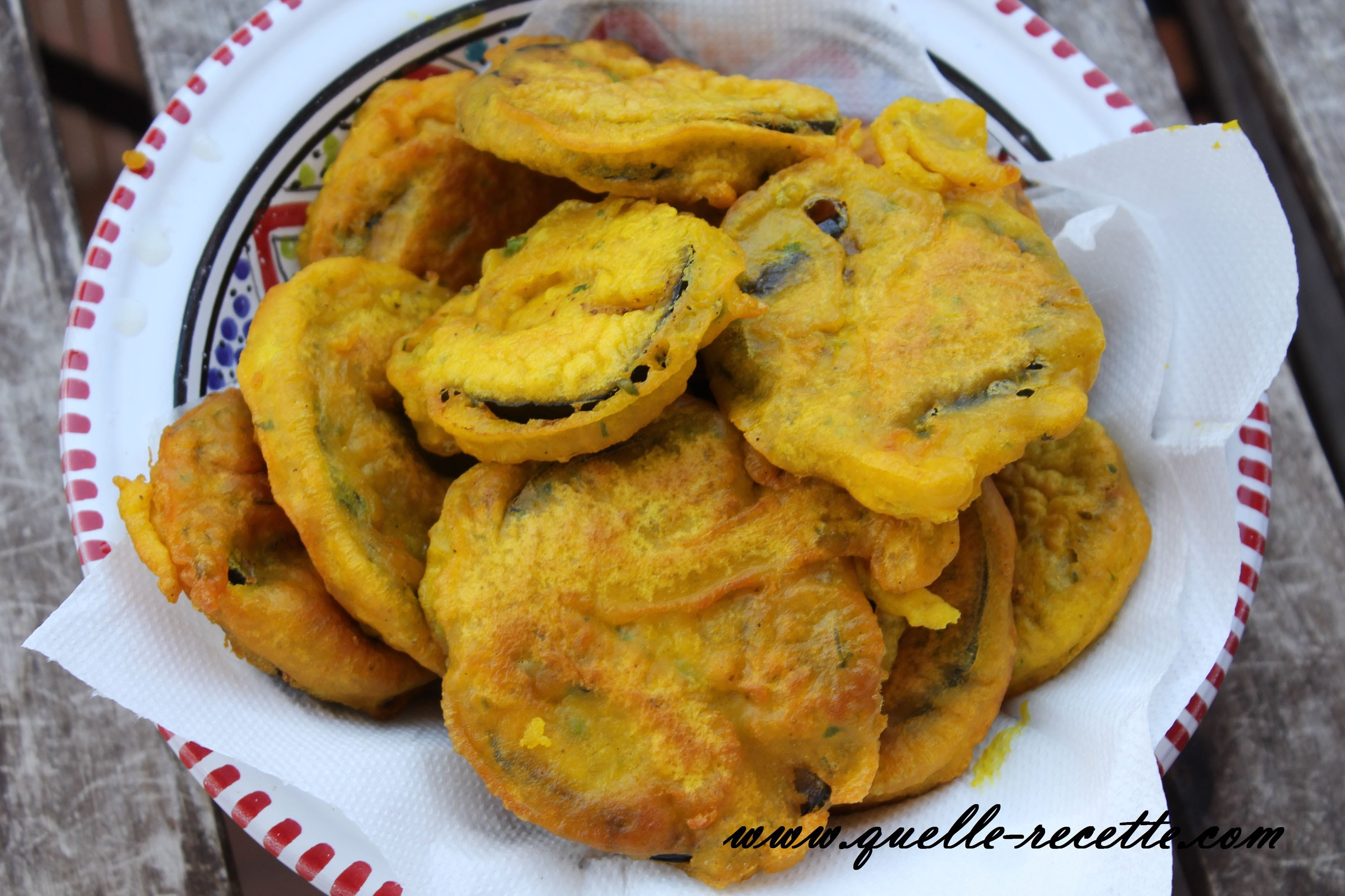 La recette simple et rapide des beignets d'aubergine ! - La Recette