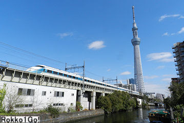 東武伊勢崎線 浅草 東京スカイツリー 枕橋 鉄道撮影地メモ 駅間ロケ専門 By 六甲１号