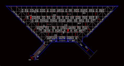 underground parking  autocad  cad
