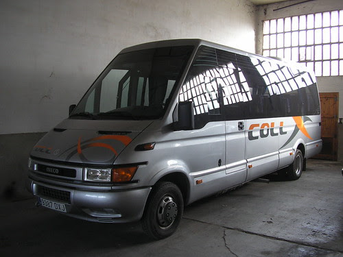 Microbus de l'empresa COLL de Ripoll (Girona)