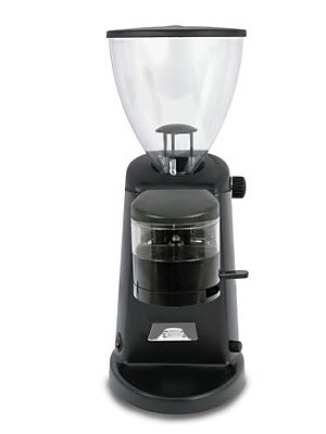 Ascaso Doserless Electric Flat Burr Coffee Grinder; Dark Black