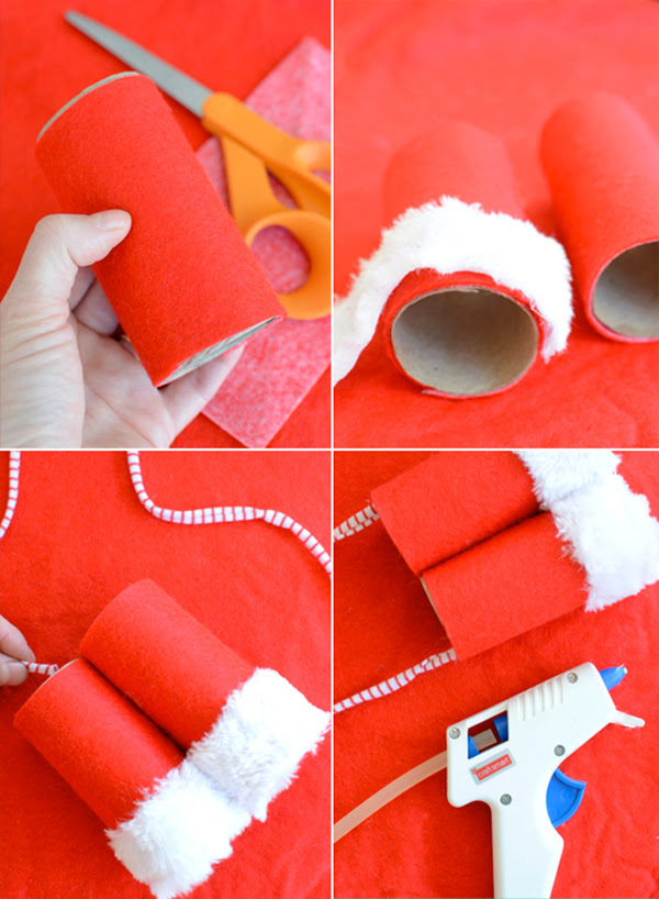 DIY Santa Binoculars - Where is That Guy? - Meri Cherry
