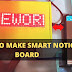 How to make LED matrix smart notice board with Arduino
