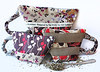 Fabric lavender tea cups