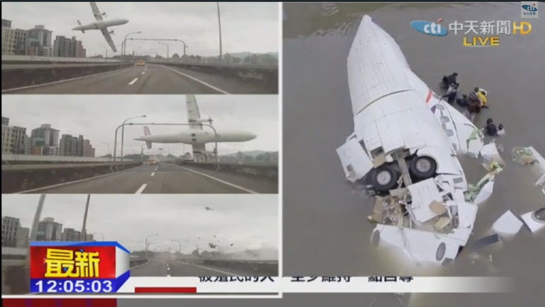 Taiwan Plane Crash: Blackbox Shows Both Engines Failed, Mayday.