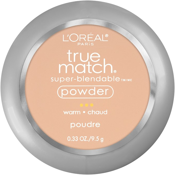 L'Oreal Paris True Match Super-Blendable Oil Free Makeup Powder, Nude Beige, 0.3