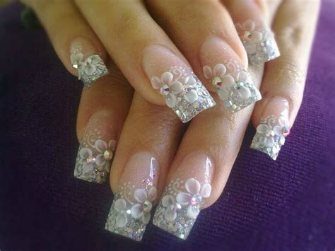 latest  acrylic paint nail art design ideas