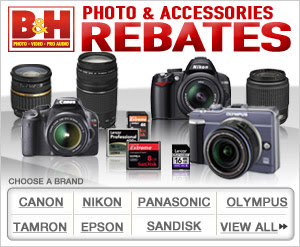 B&H Photo & Accessories Rebates