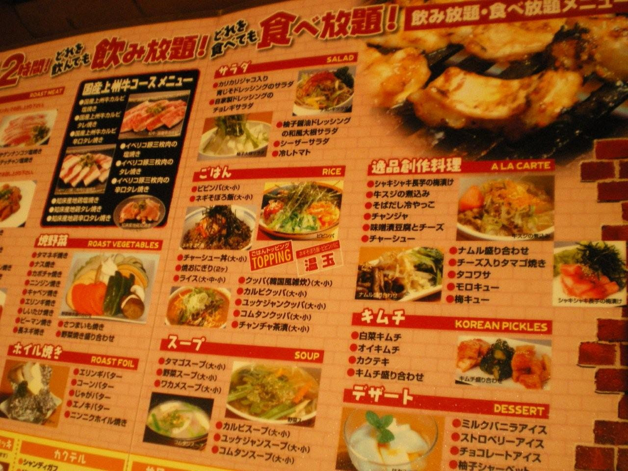 焼き肉ロッヂ 駅南店 はっちんの大好き