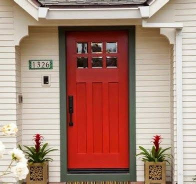 misteri  arti warna pintu rumah  berwarna merah