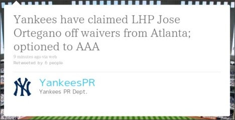 http://twitter.com/YankeesPR/status/50663315776610304