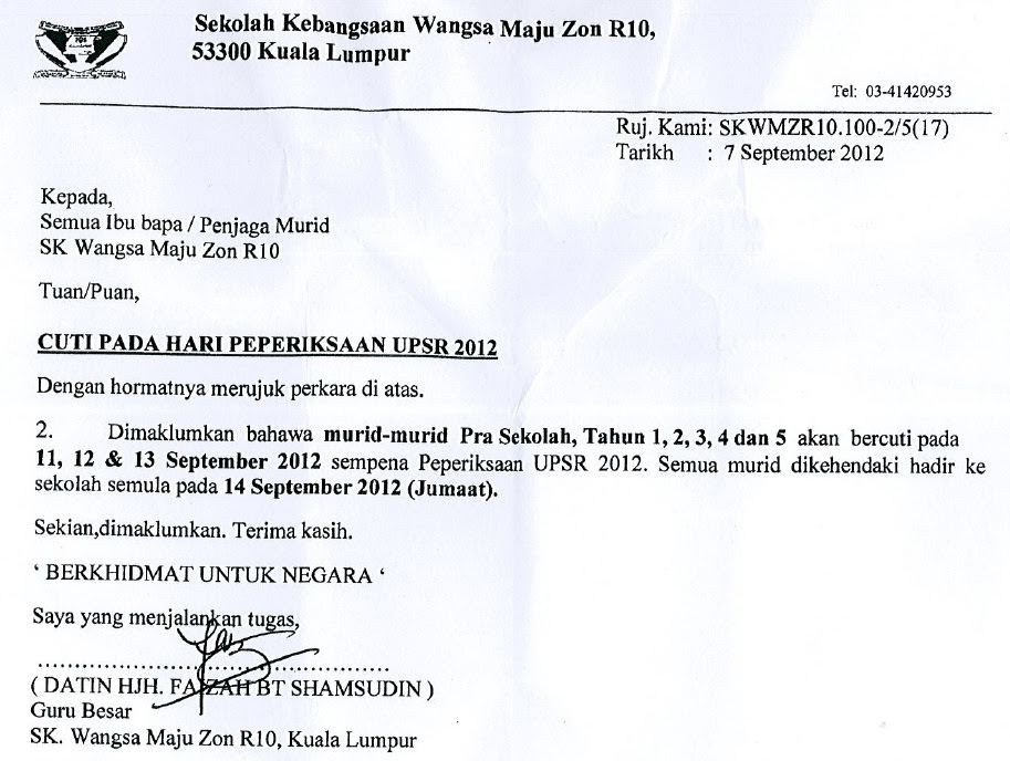 Berita PIBG  Sekolah Kebangsaan Wangsa Maju Zon R10  Page 6