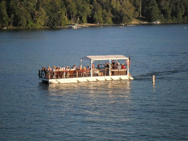 Victorian Village Resort Watersports offers pontoon boat rides.