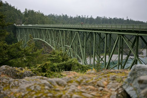Walking Over Deception Pass by Seattle Daily Photo
