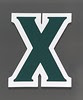 Capital Letter X on Glass (Silver Spring, MD)