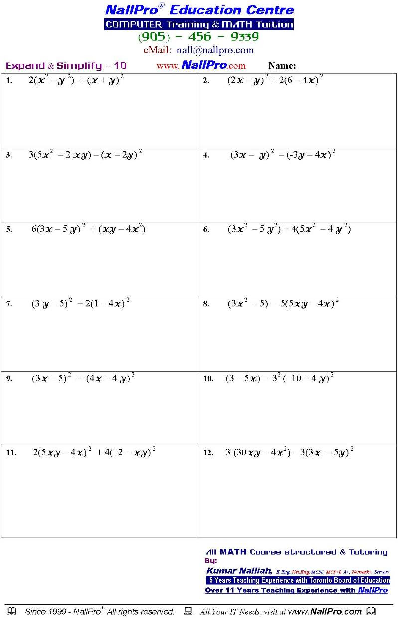 Grade 9 Mathematics