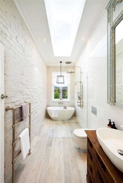 Innovative tile alternatives 01:00 create a stylish bathroo. How to Draw the Long Narrow Bathroom Layout | Long