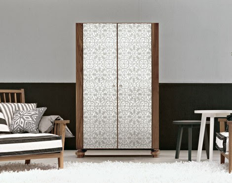 Silk Screen Mirror Furniture design