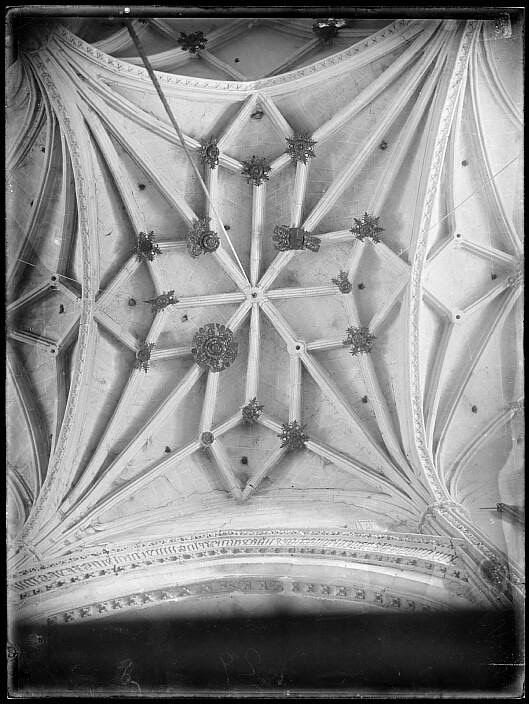 Iglesia de San Andrés en el siglo XIX. Fotografía de Casiano Alguacil, Ayuntamiento de Toledo