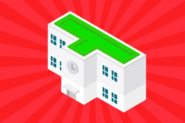 3dの学校イラスト 街 建物系イラスト専門サイト Town Illust