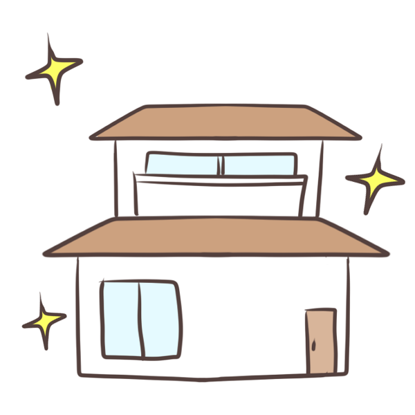 新築のイラスト かわいいフリー素材が無料のイラストレイン