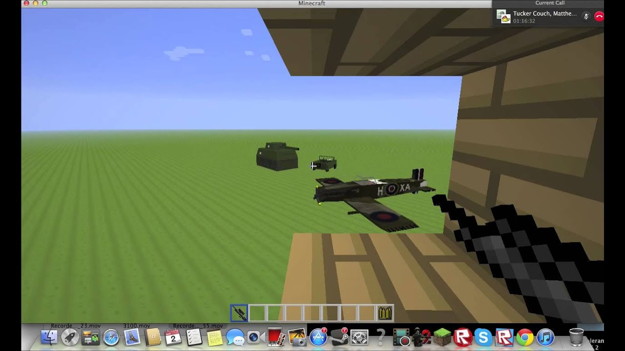 Minecraft World War II Kovacics Mod Pack Review - YouTube