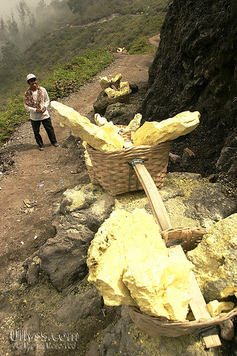 Mount Ijen Sulphur Crater